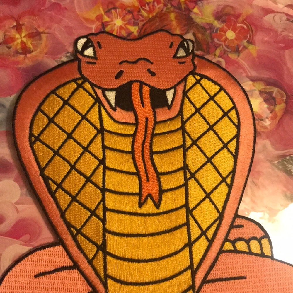 Pink Snake patch - Picture 2 of 3